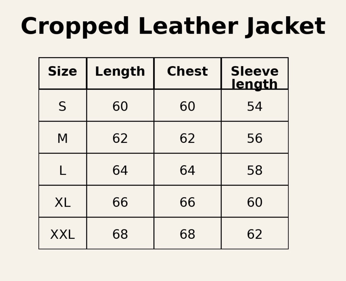Cropped jacket