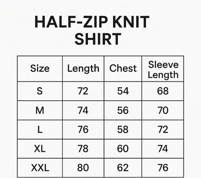 Zipper shirt