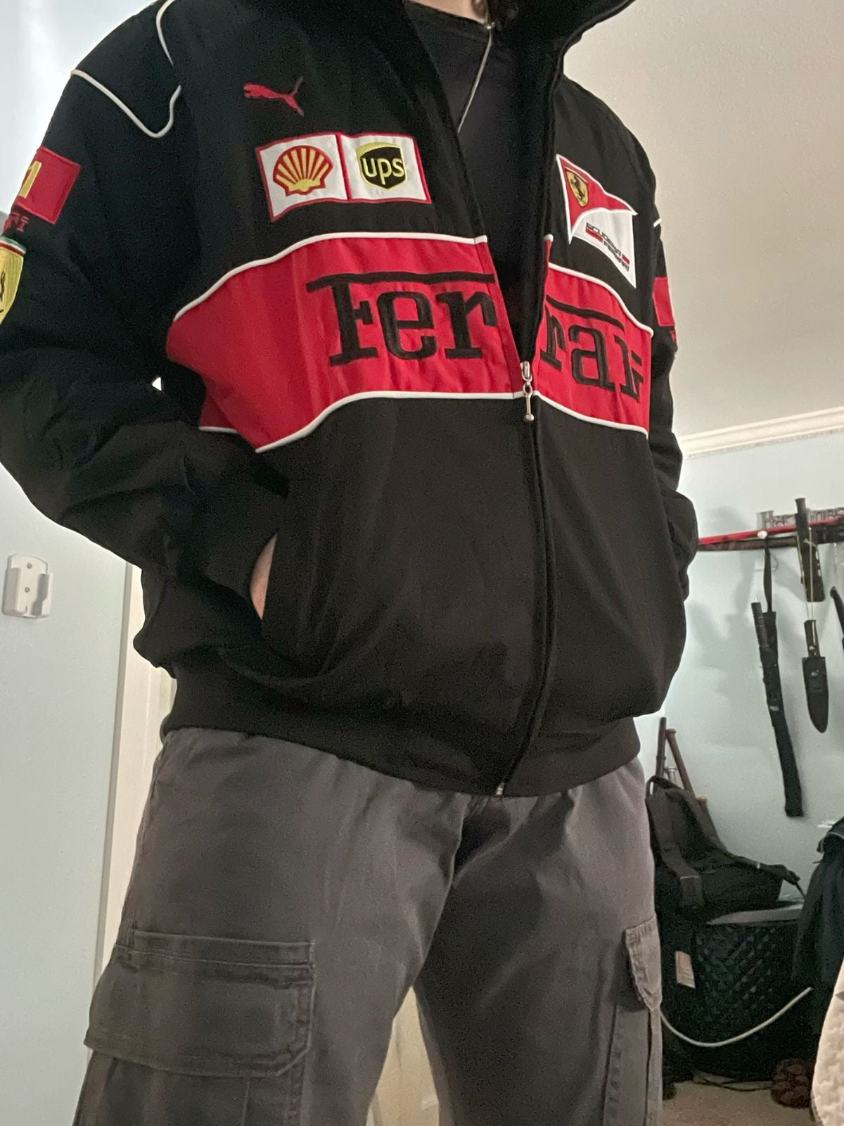 Ferrari black jacket