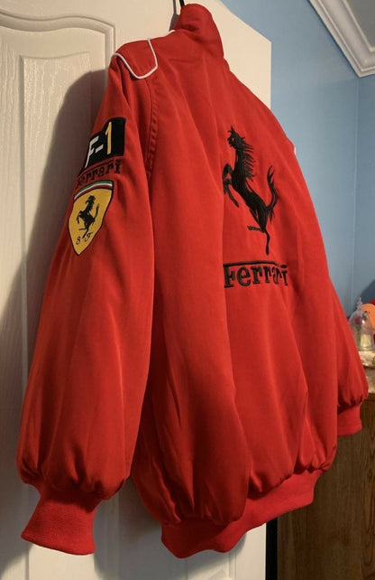 Ferrari red jacket