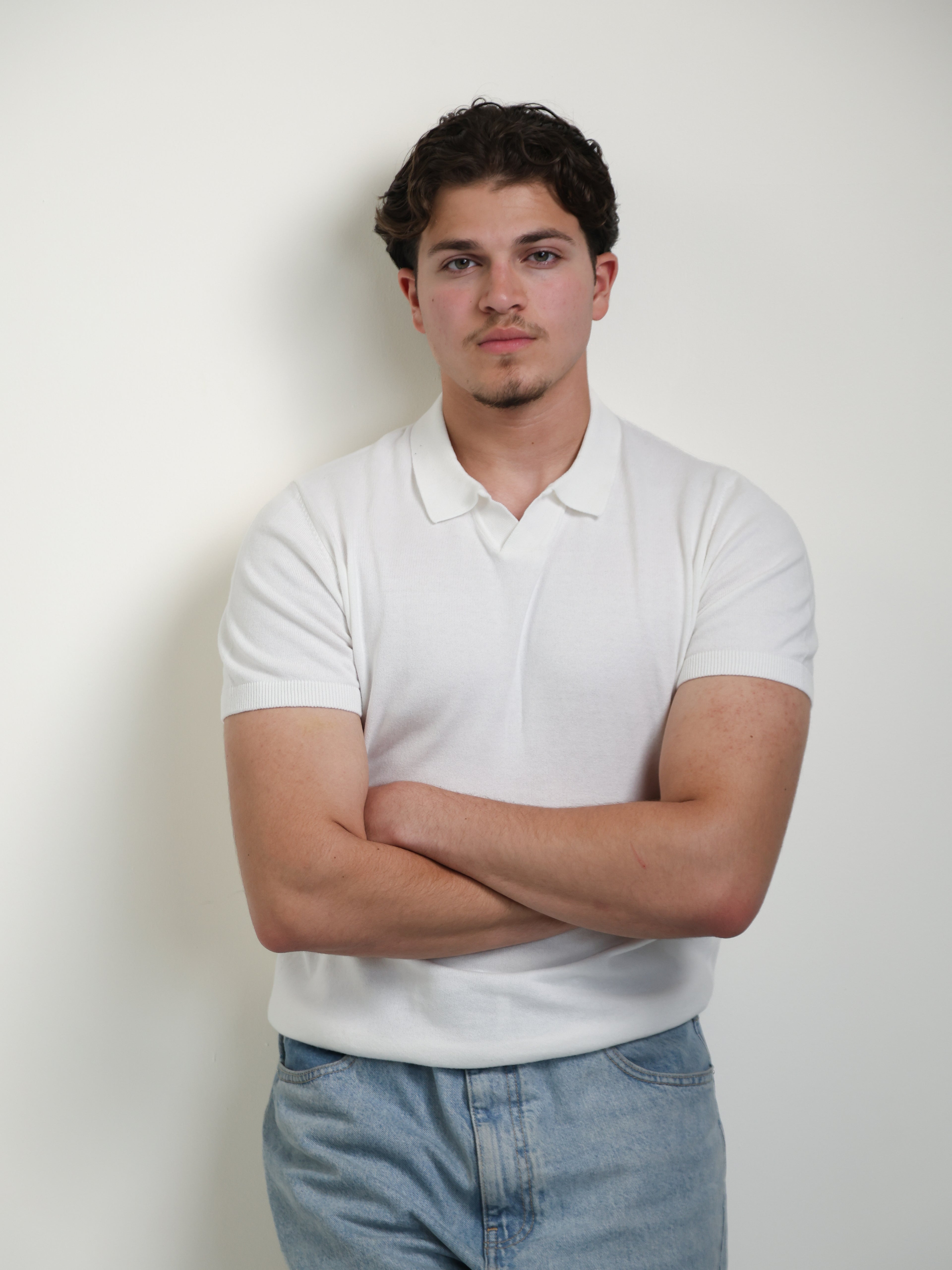 Textured polo