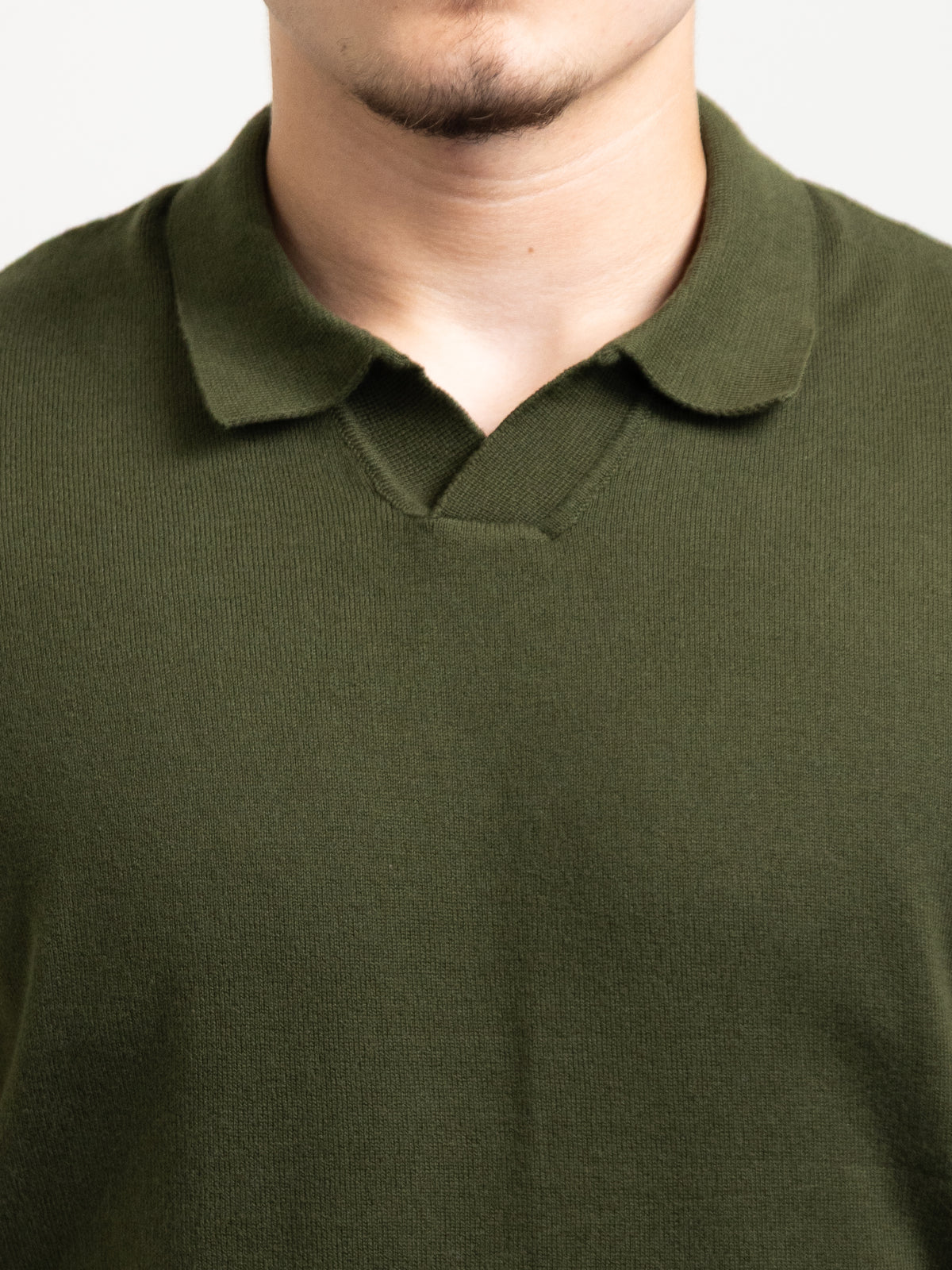 Textured polo t-shirt