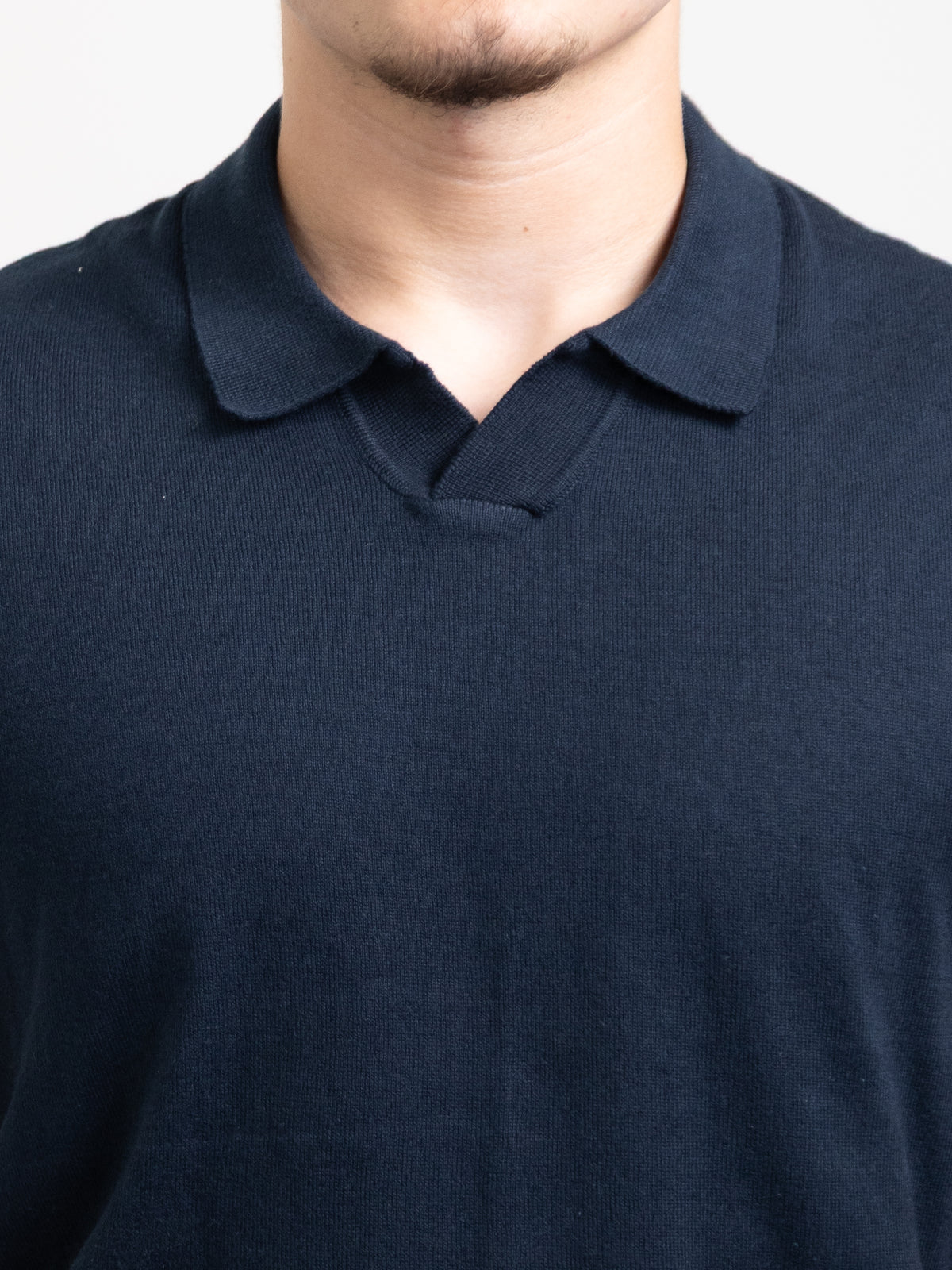 Textured polo t-shirt