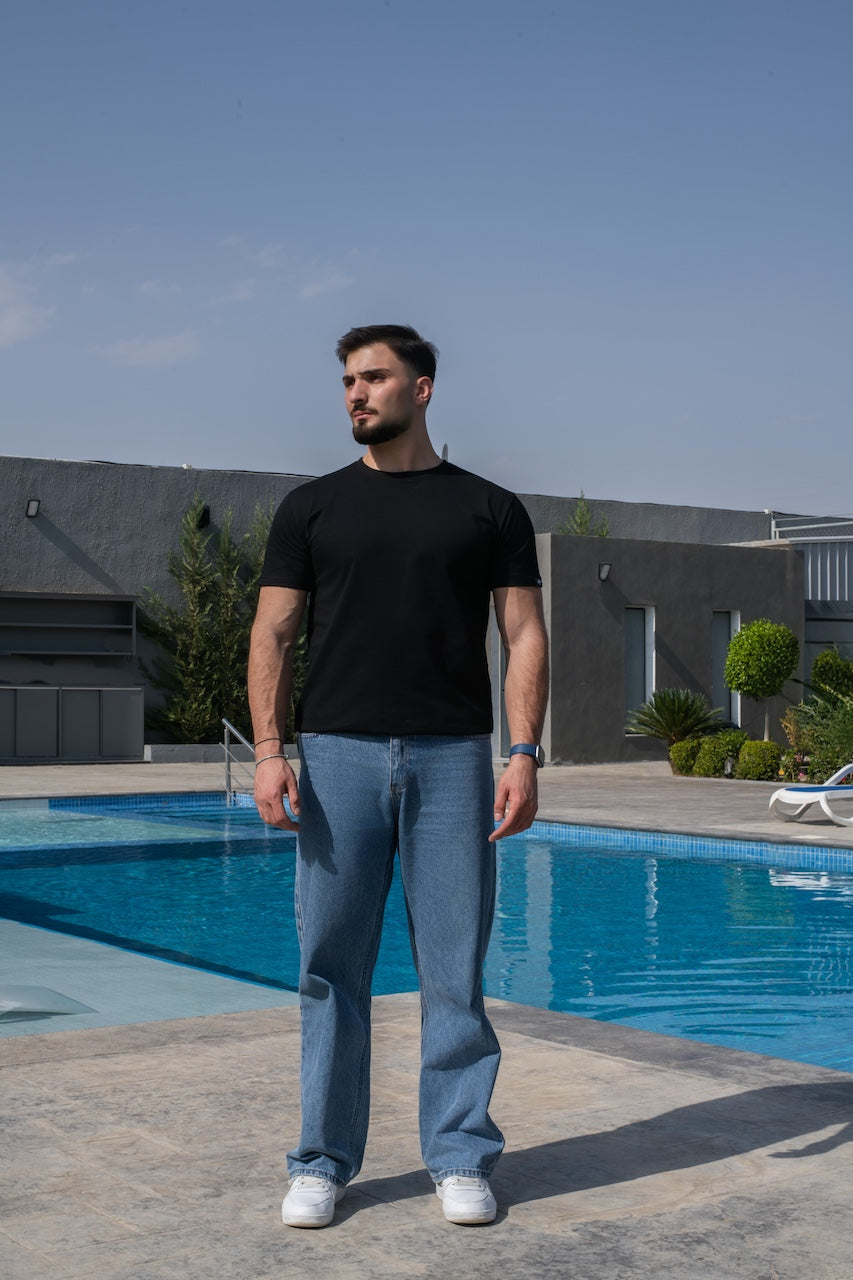 Slim fit basic T-shirt